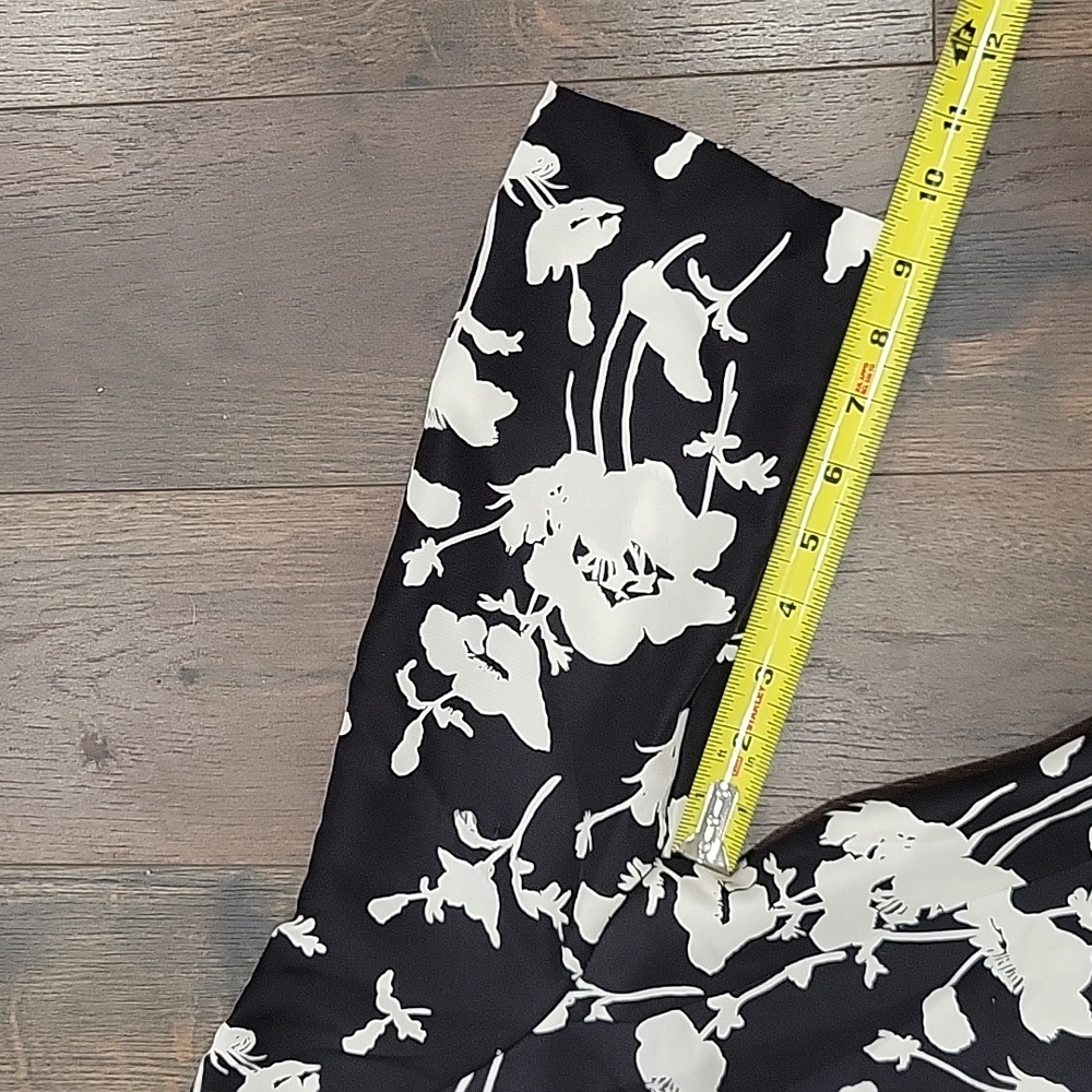 Kate Spade Florence Broadhurst silk bow detail open Floral Dress 4 - Picture 11 of 16
